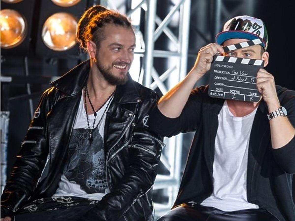 Baron, Tomson na planie teledysku The Voice