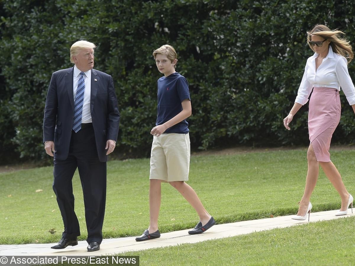 Barron Trump, Donald Trump, Melania Trump