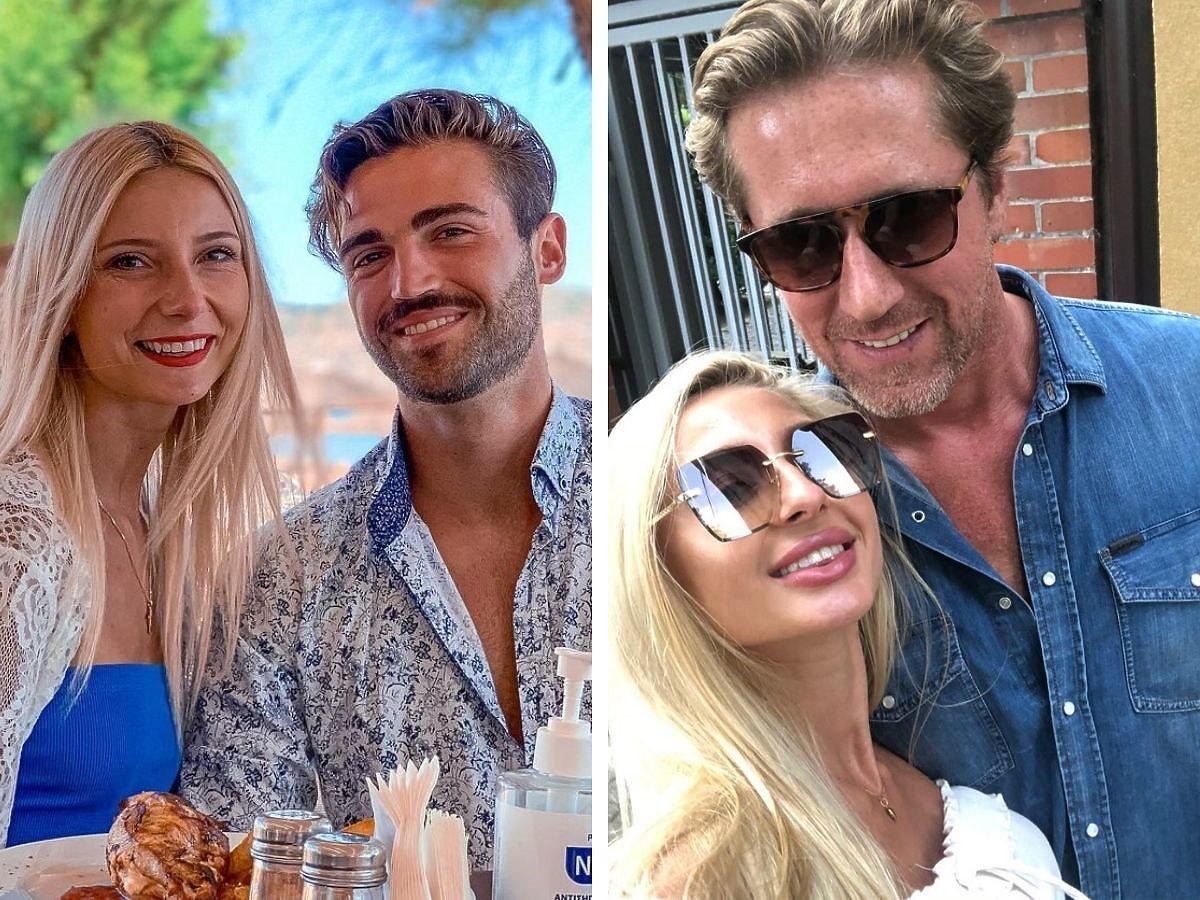 Bartek i Patrycja pierwsze wspólne zdjęcie, Robert i Kinga na spacerze