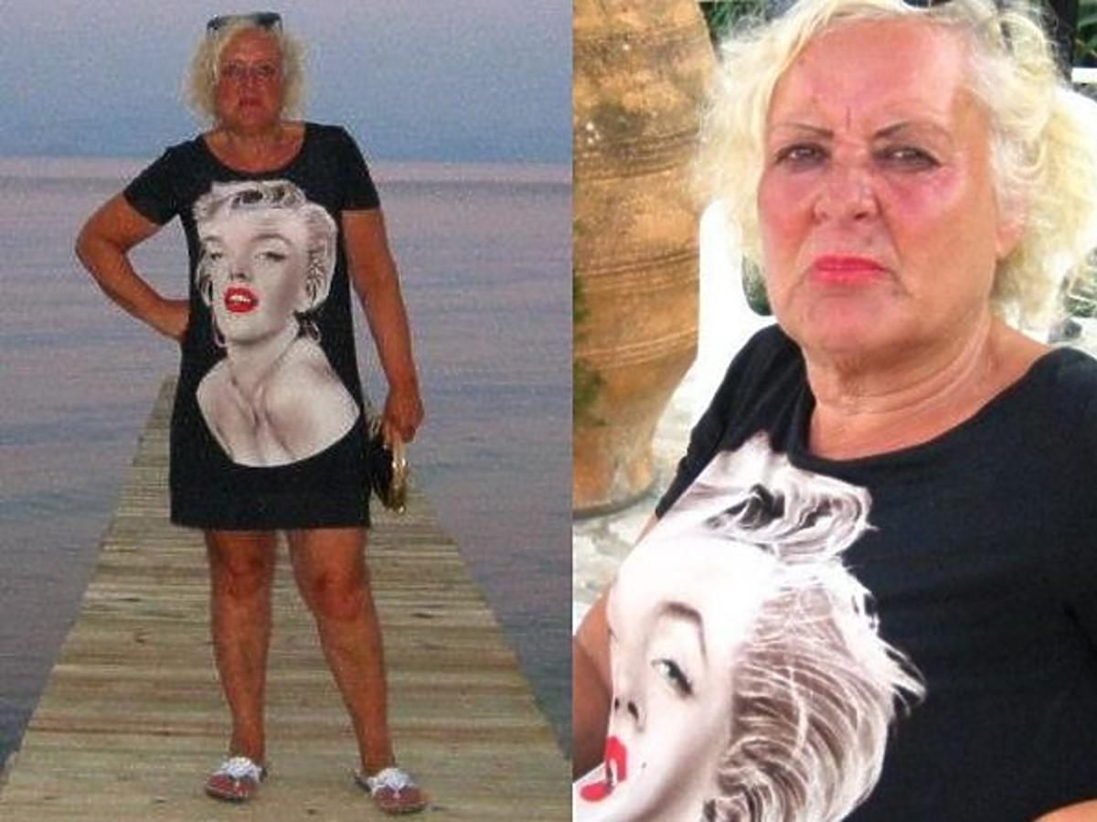 Baśka Kwarc na wakacjach w Grecji