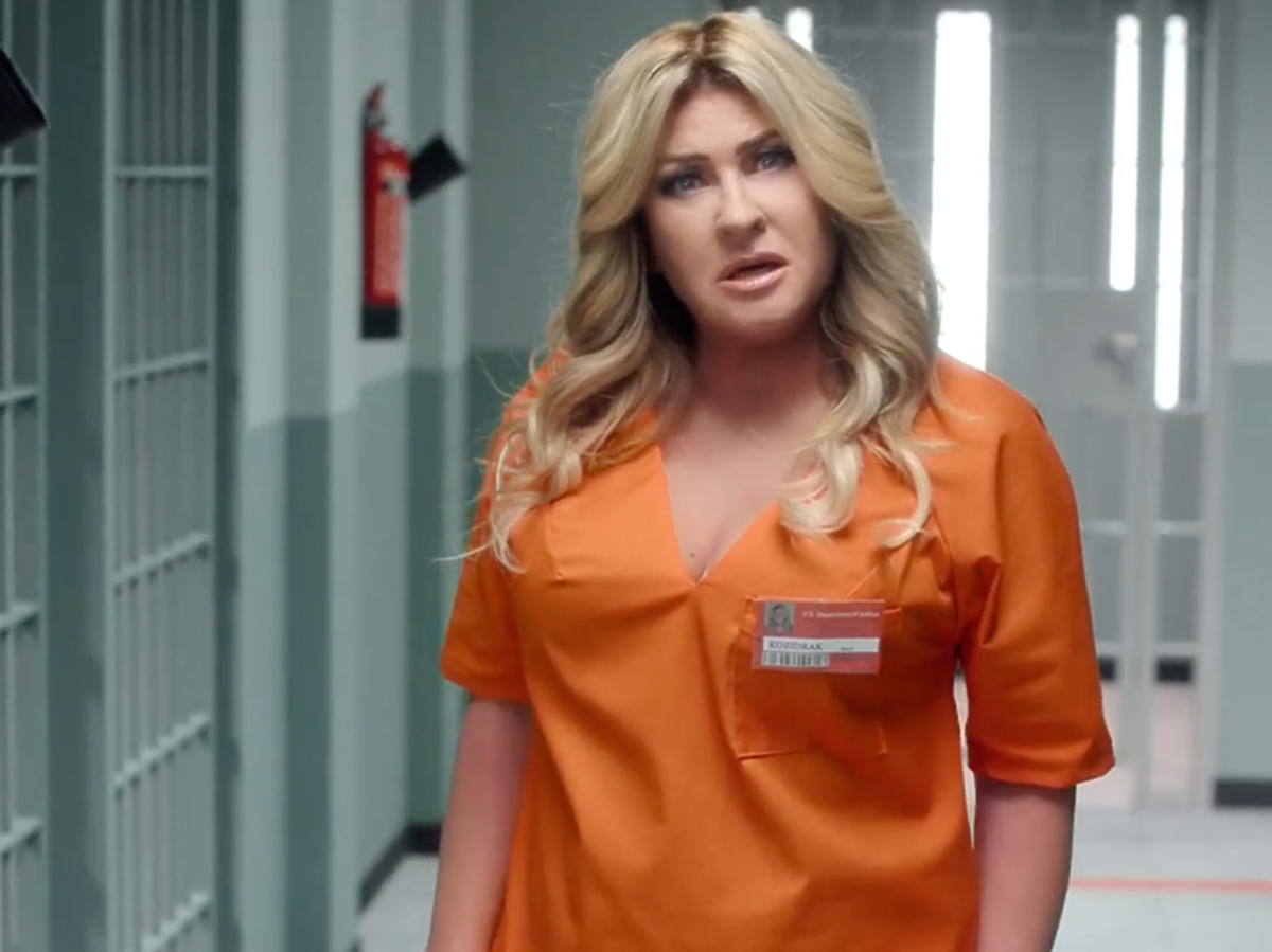 Beata Kozidrak w reklamie serialu "Orange is News Black"