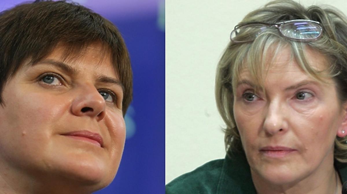 Beata Szydło portret z 2008 roku, Ewa Kopacz w blond włosach z 2005 roku