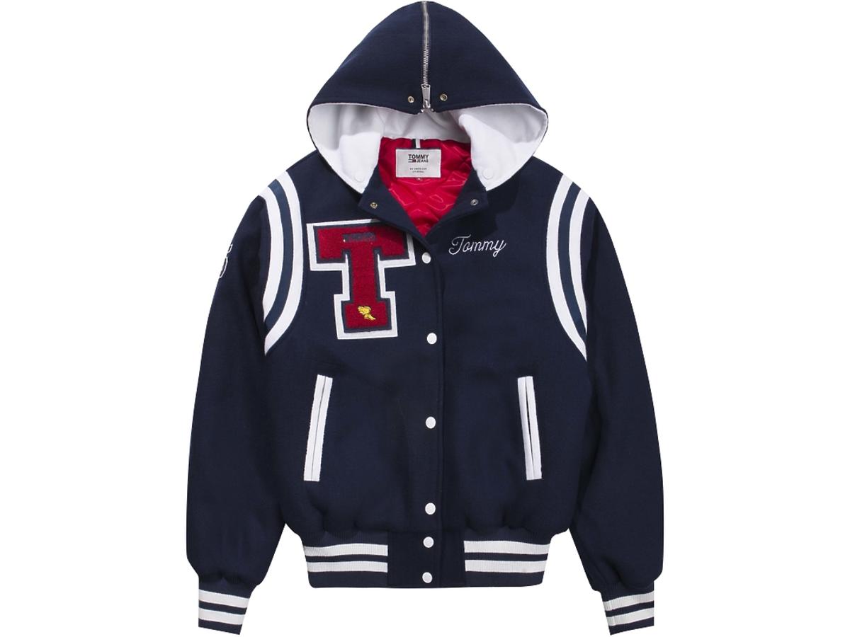 bejsbolówka z kapturem Tommy Jeans