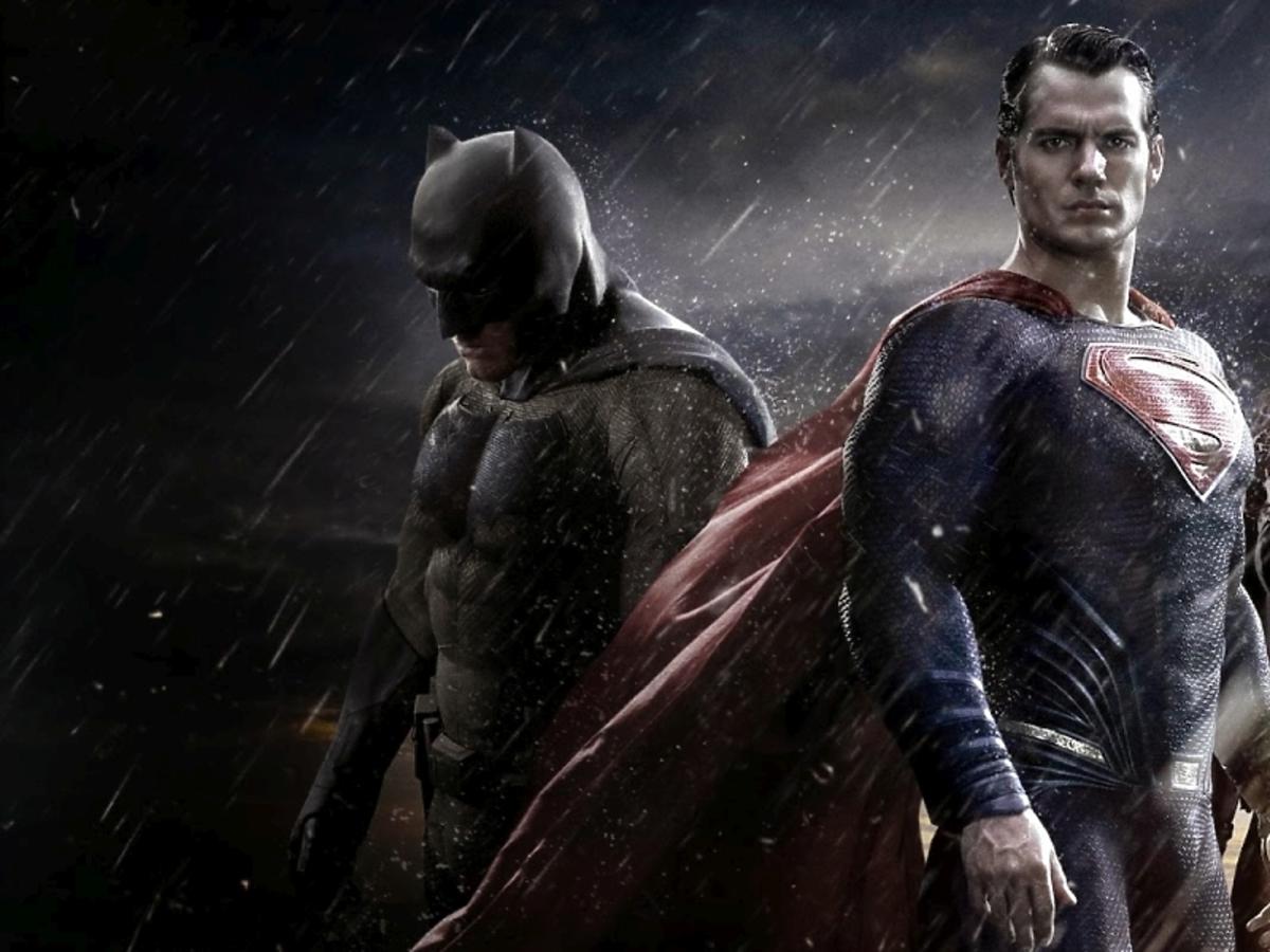 Ben Affleck, Henry Cavill i Gal Gadot w filmie Batman v Superman: Świt sprawiedliwości