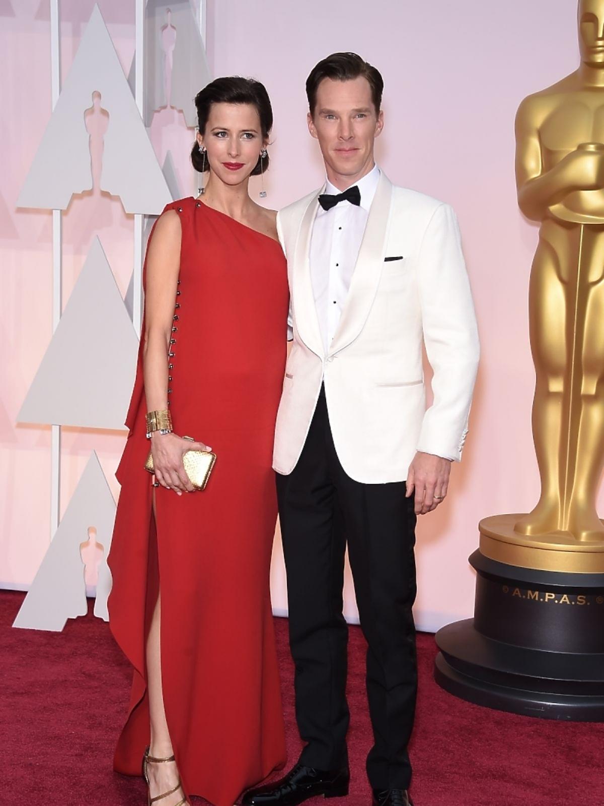 Benedict Cumberbatch na gali Oscary 2015