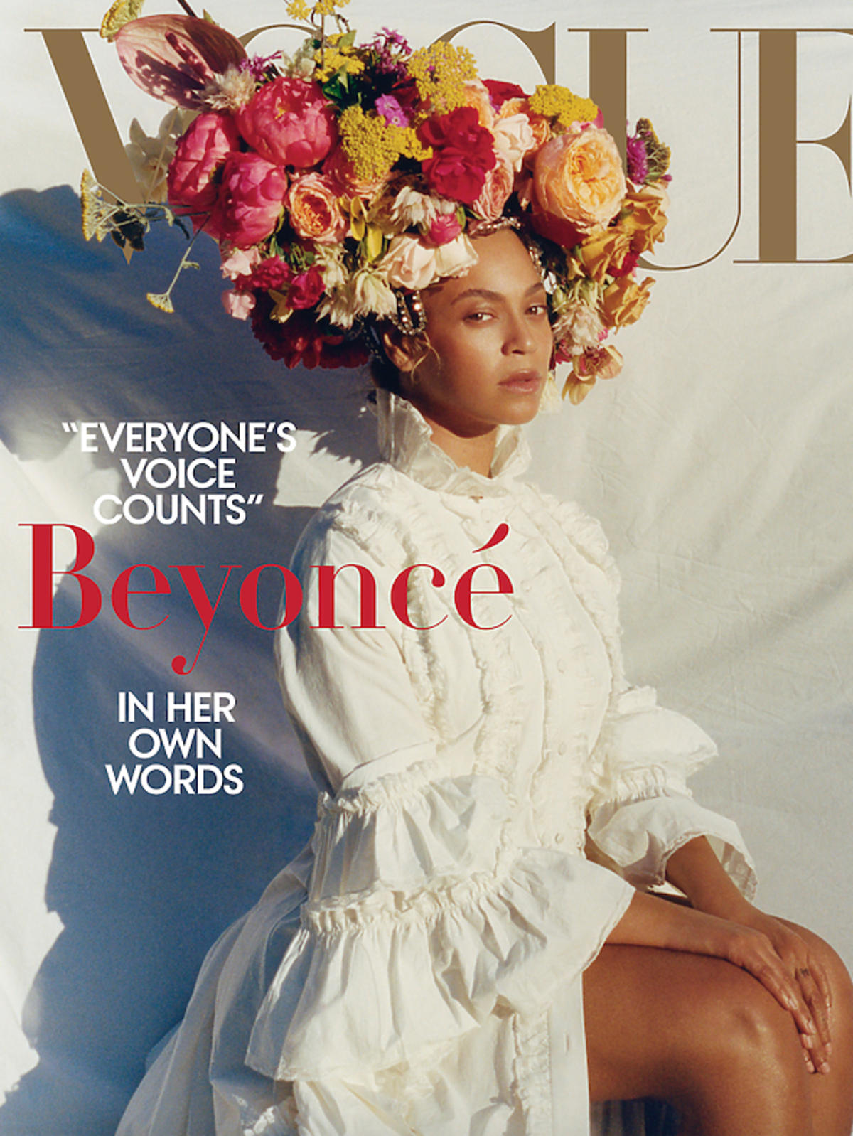 Beyoncé w sesji do amerykańskiego Vogue'a