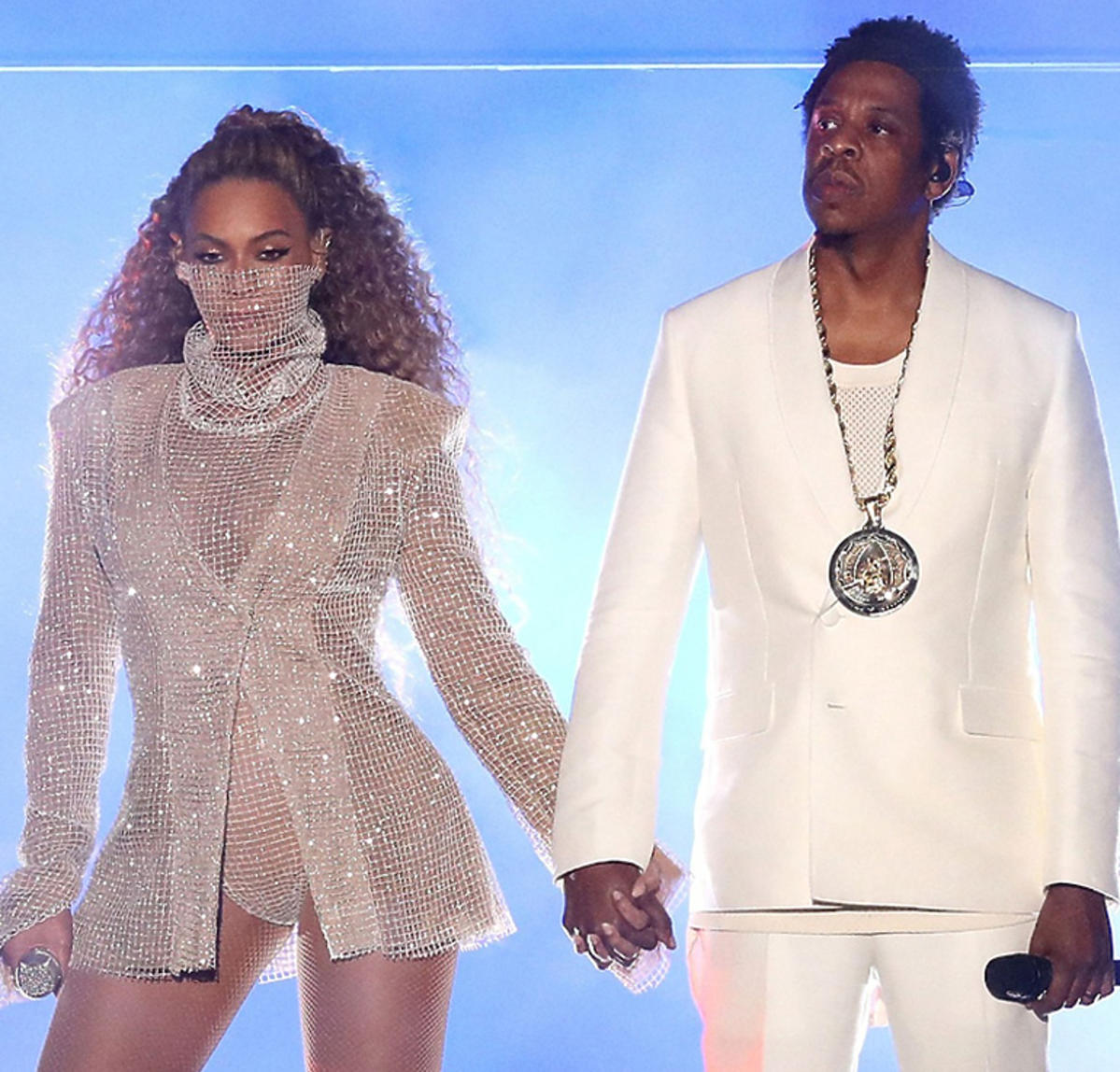 Beyonce i Jay Z na scenie