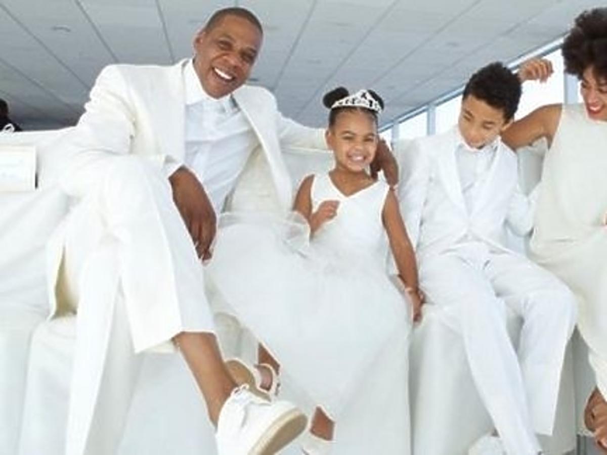 Beyonce i Jay-Z na ślubie Tiny Knowles