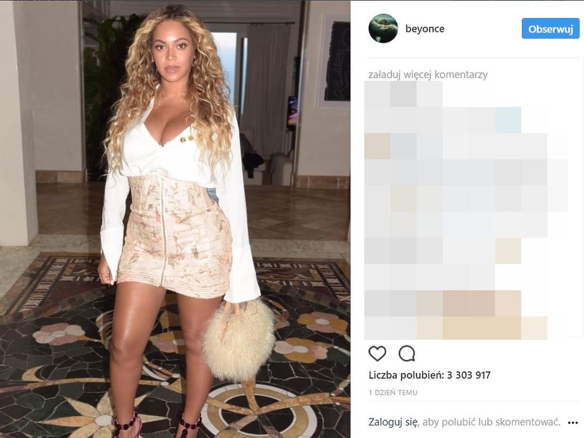 Beyonce pochwaliła się figurą miesiąc po ciąży