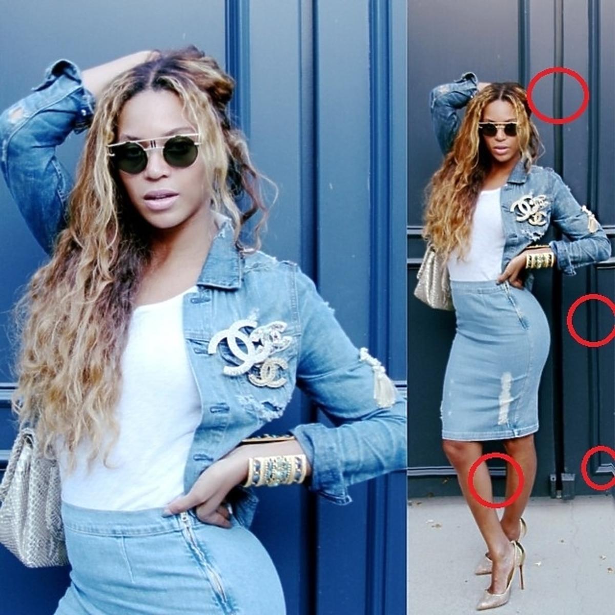 Beyonce retuszuje swoje zdjęcia