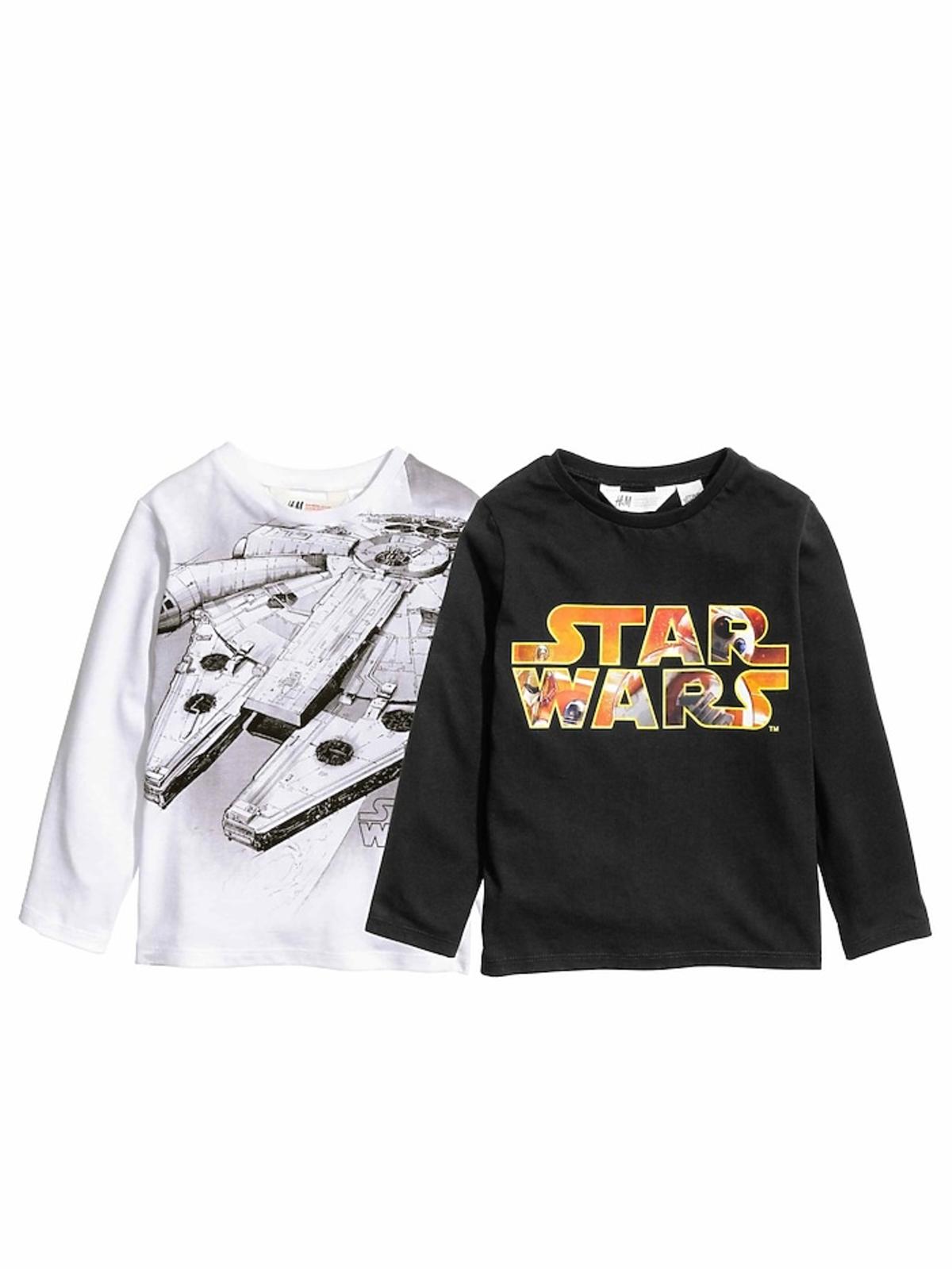 T-shirt chłopięcy H&M, 59,90 zł/2 sztuki