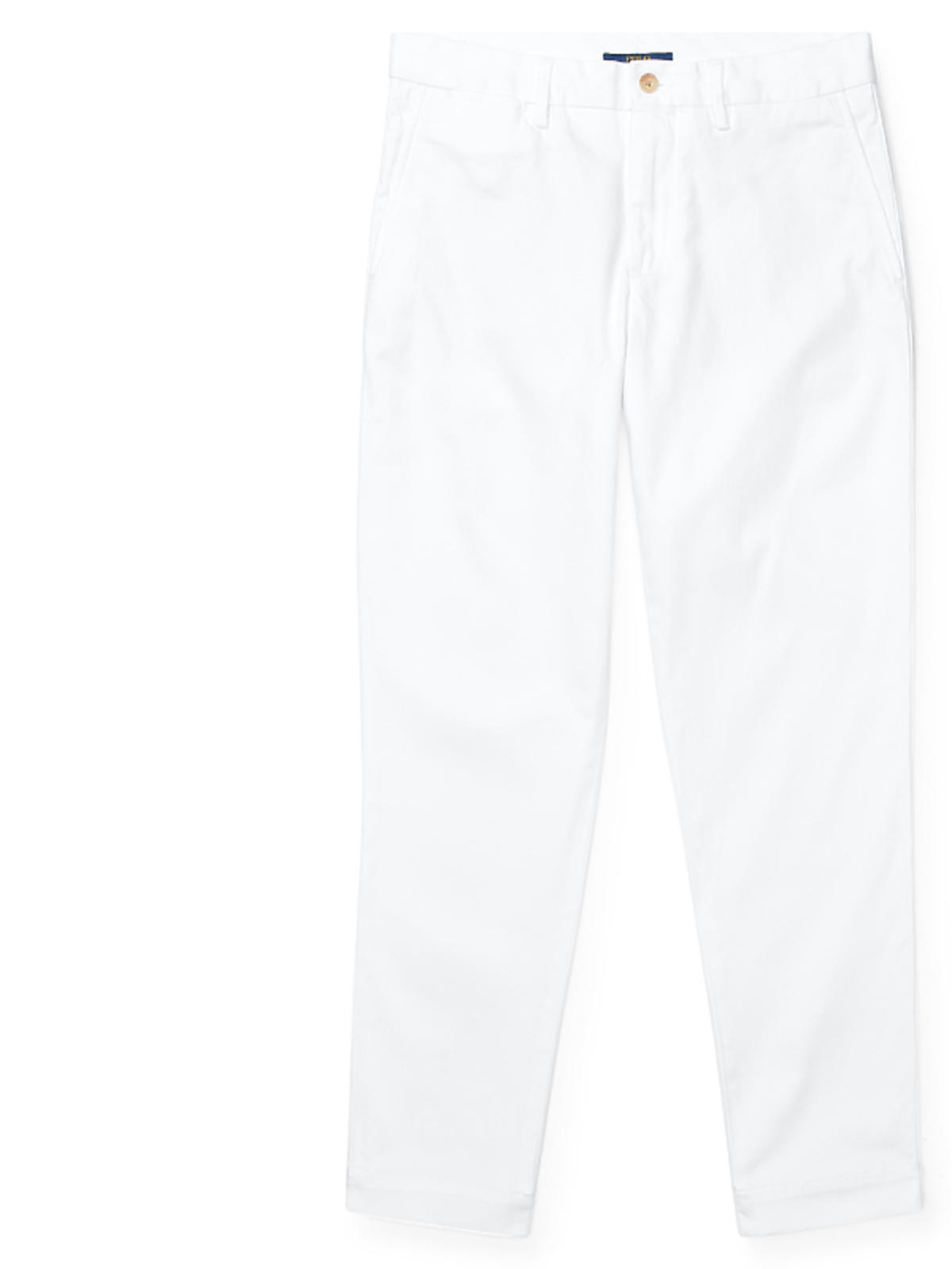 białe spodnie Ralph Lauren