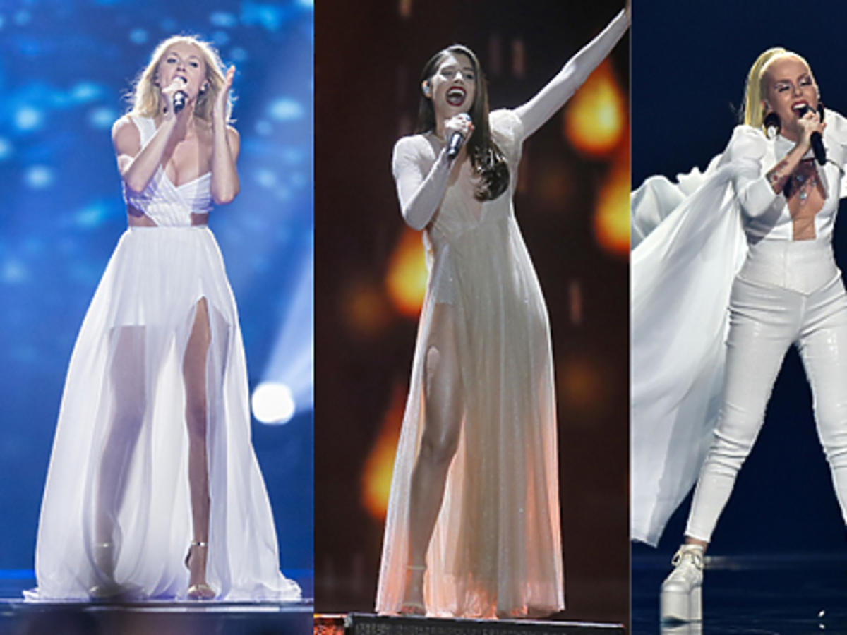 Eurowizja 2017 biała sukienka, Kasia Moś