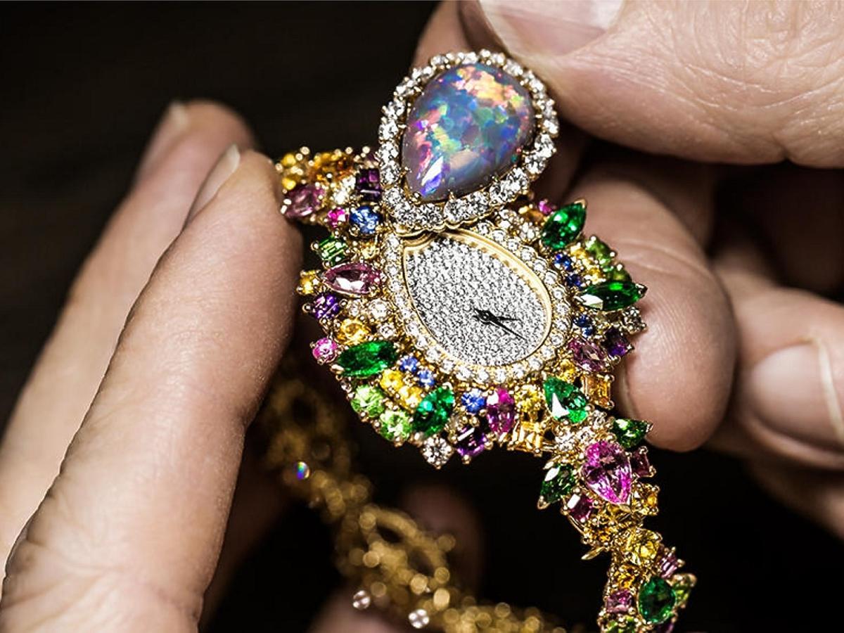 Biżuteria DIOR et d'Opales - Haute Joaillerie wiosna 2017 - zegarek