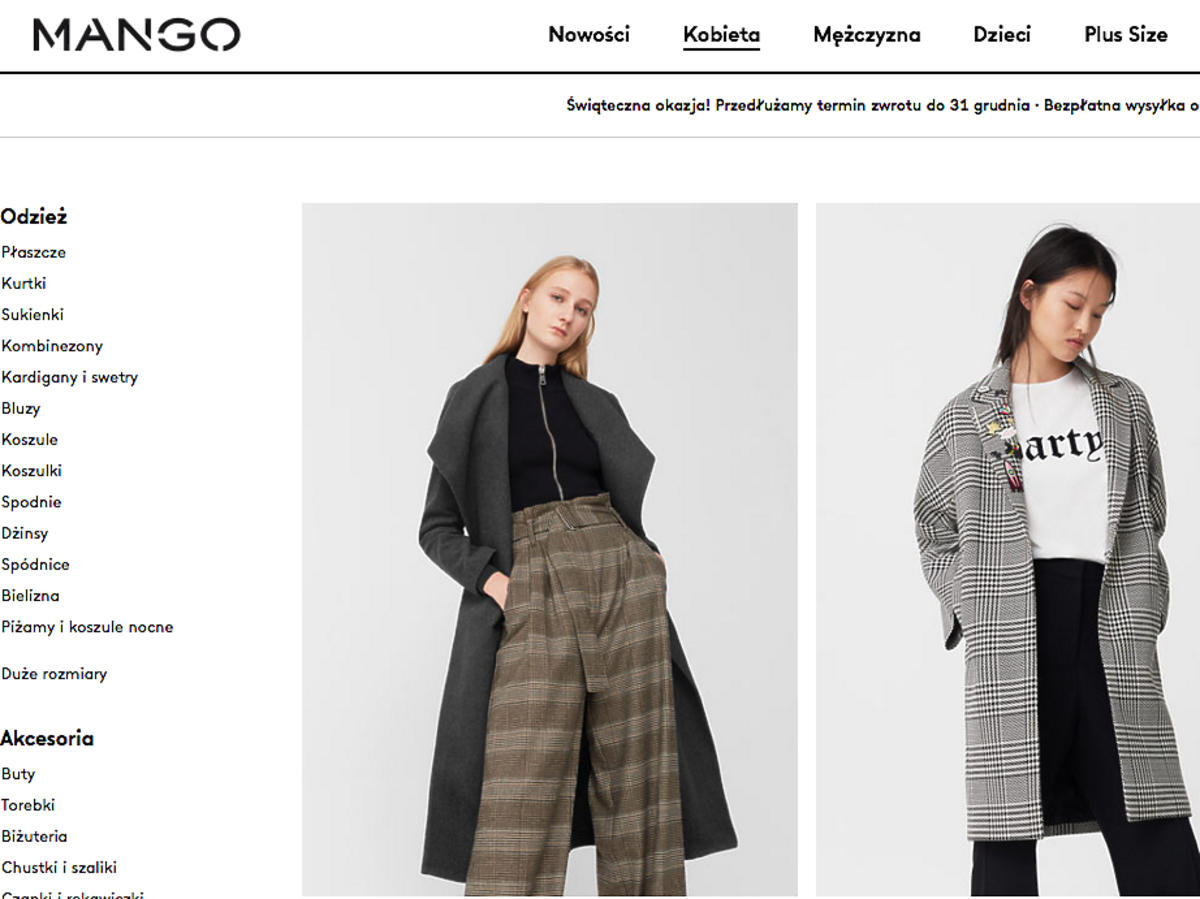 Black Friday 2016 promocje w sklepach: Mango
