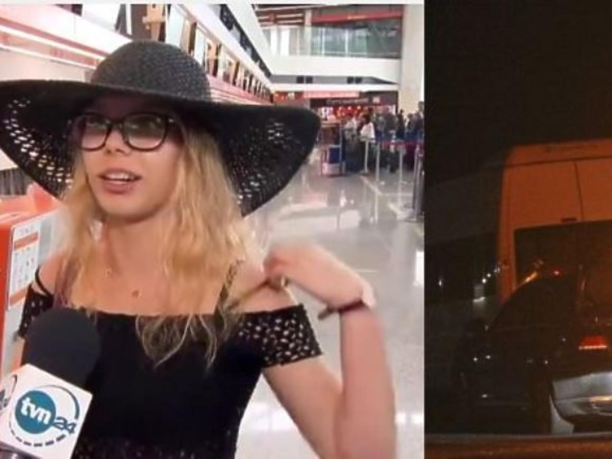 Blondynka w czarnym kapeluszu