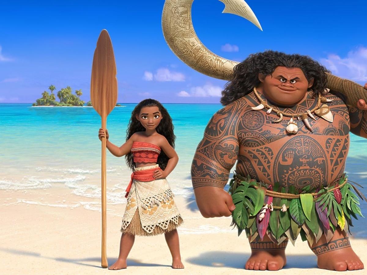bohaterowie filmu Vaiana: Skarb oceanu