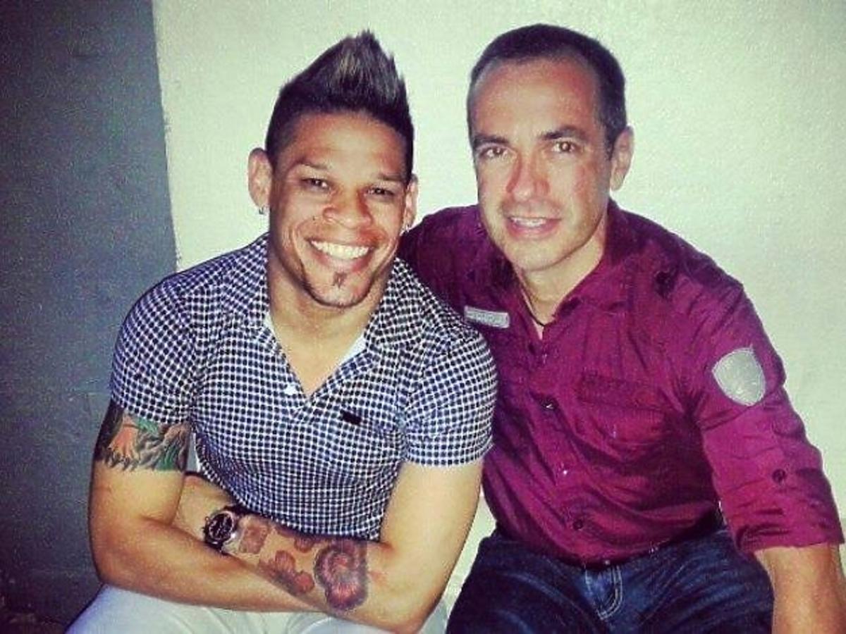 Bokser gej Orlando Cruz z mężem Jose Manuelem Colonem