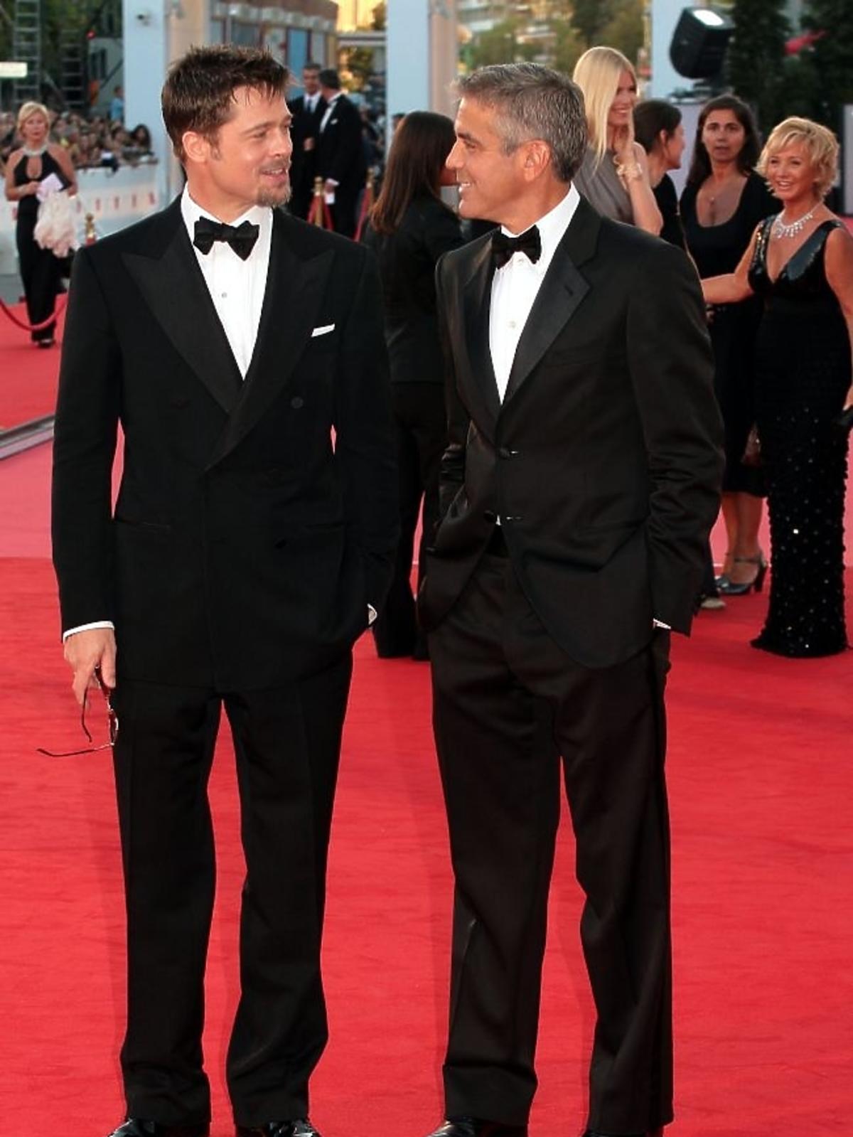 Brad Pitt i George Clooney przyjaźnią się