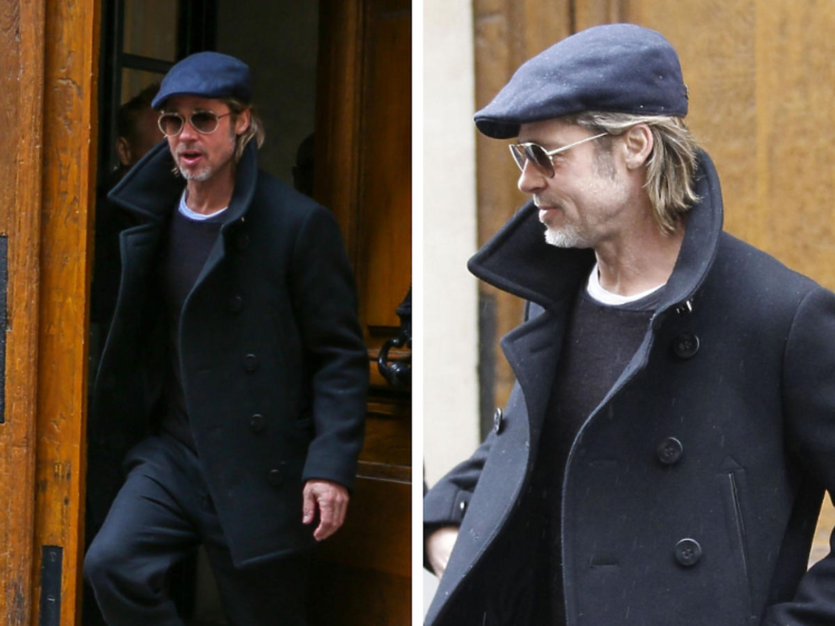 Brad Pitt uśmiechnięty