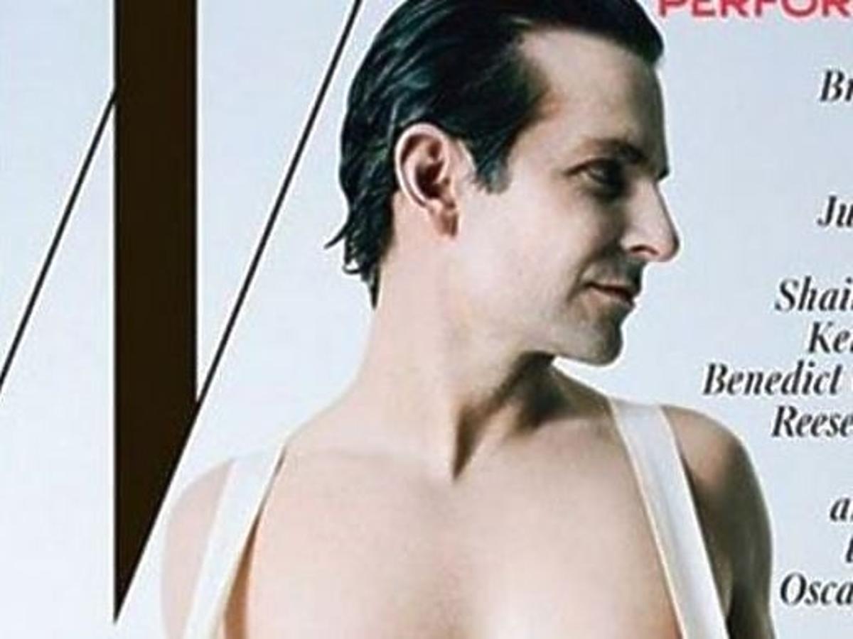 Bradley Cooper rozberał się do magazynu "W"