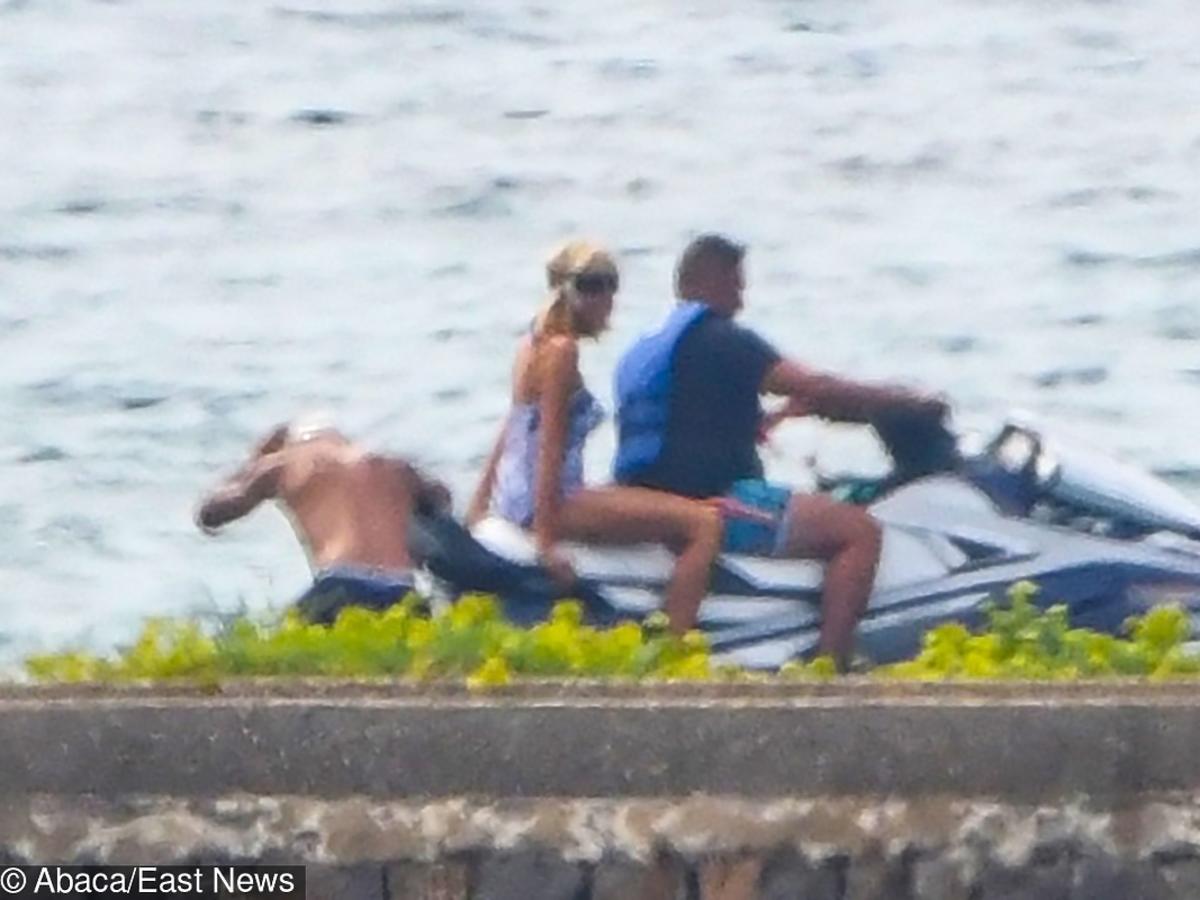 Brigitte Macron na wakacjach z mężem 