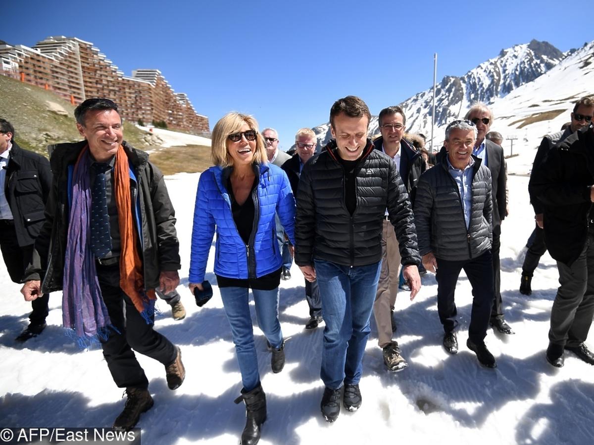 Brigitte Macron podczas kampanii wyborczej