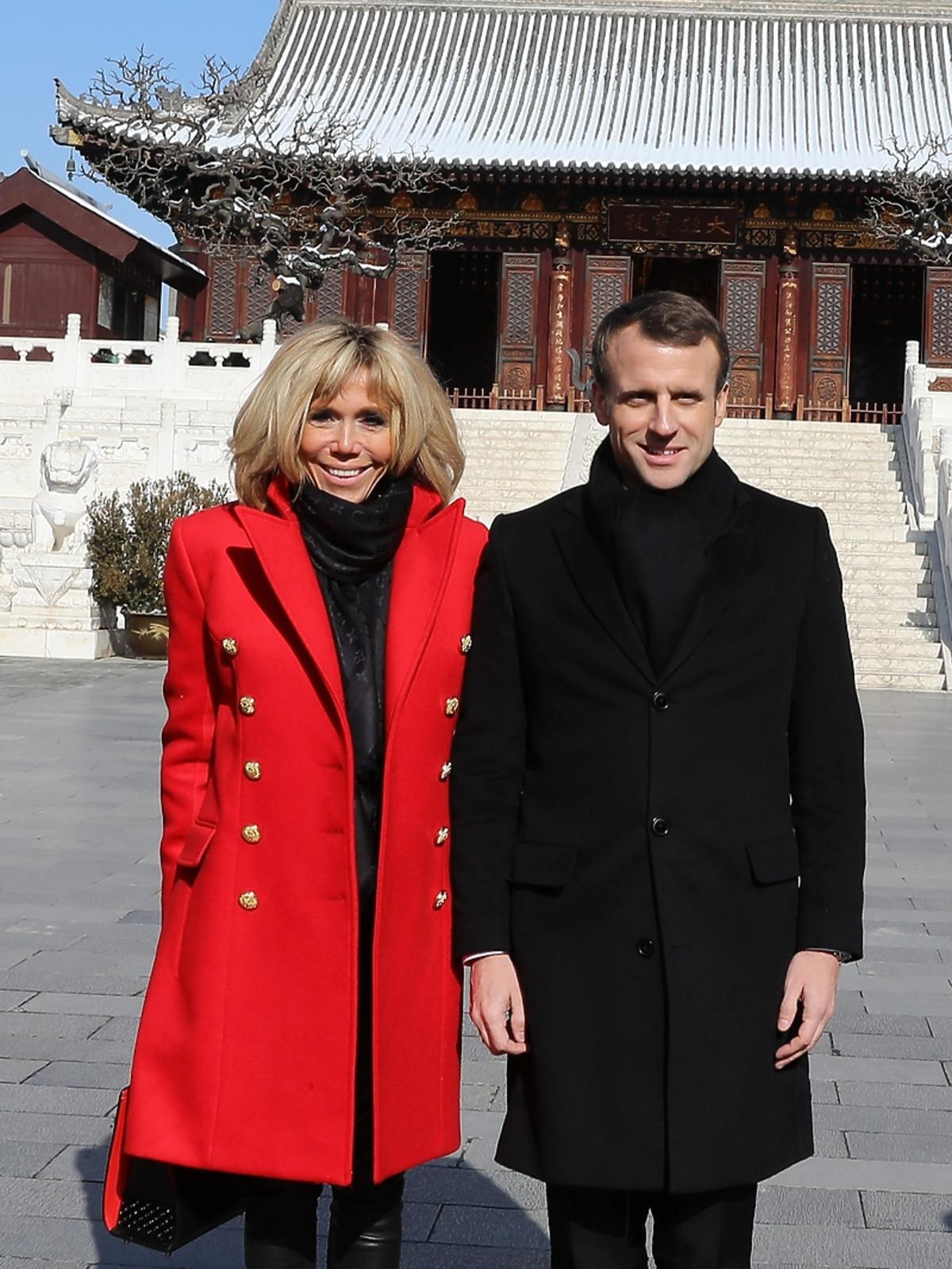 Brigitte Macron w Chinach