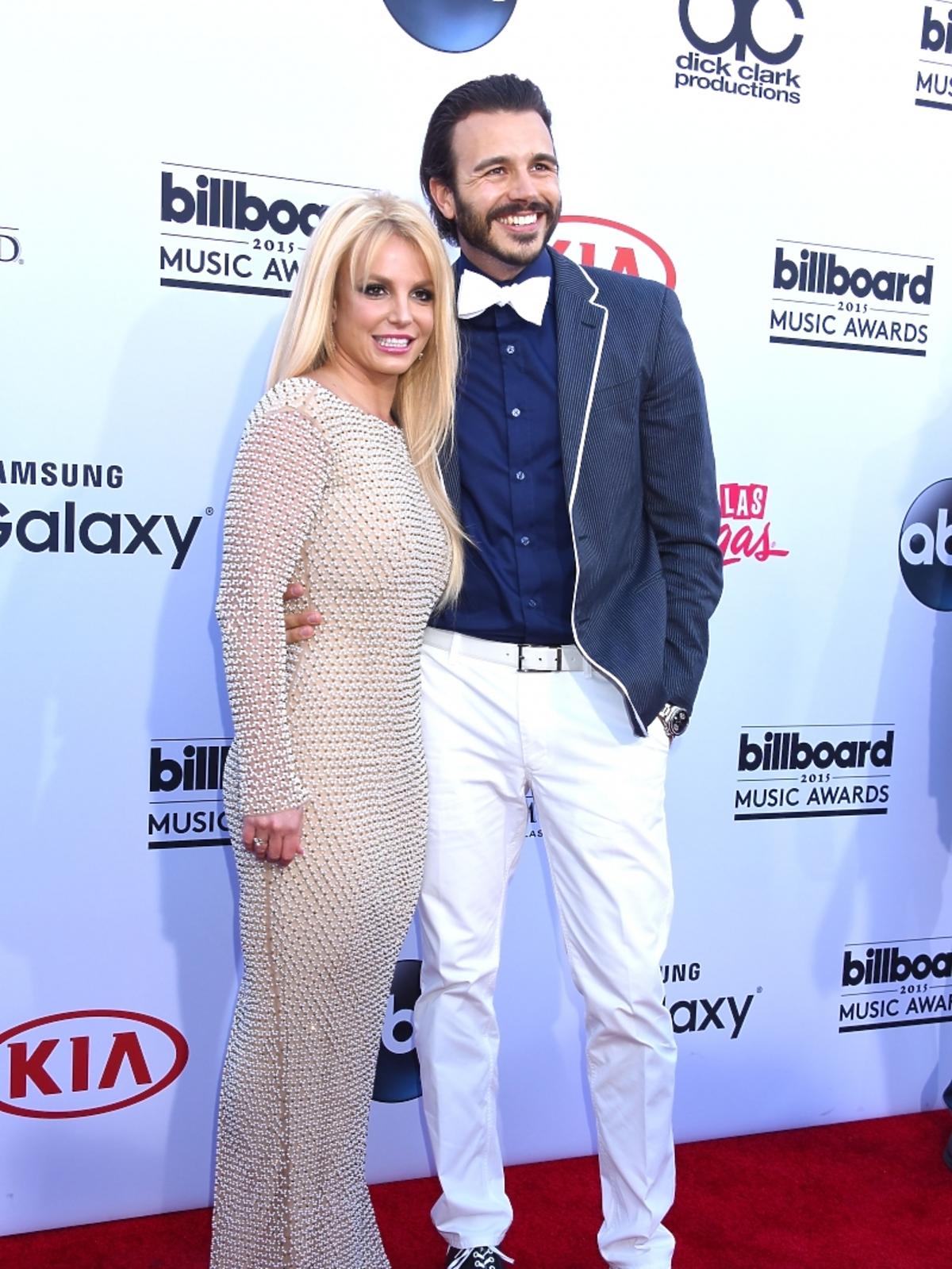 Britney Spears i Charlie Ebersol na gali Billboard Music Awards