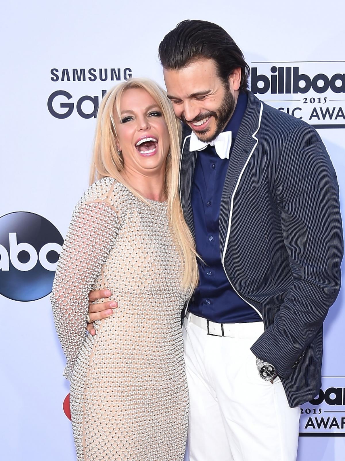 Britney Spears i Charlie Ebersol na gali Billboard Music Awards