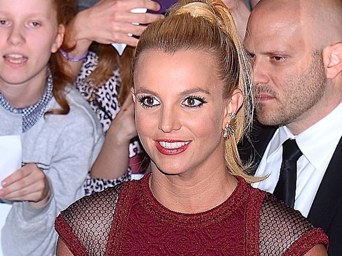 Britney Spears w koszulce SHE/S A RIOT. Britney Spears w koszulce polskiej marki
