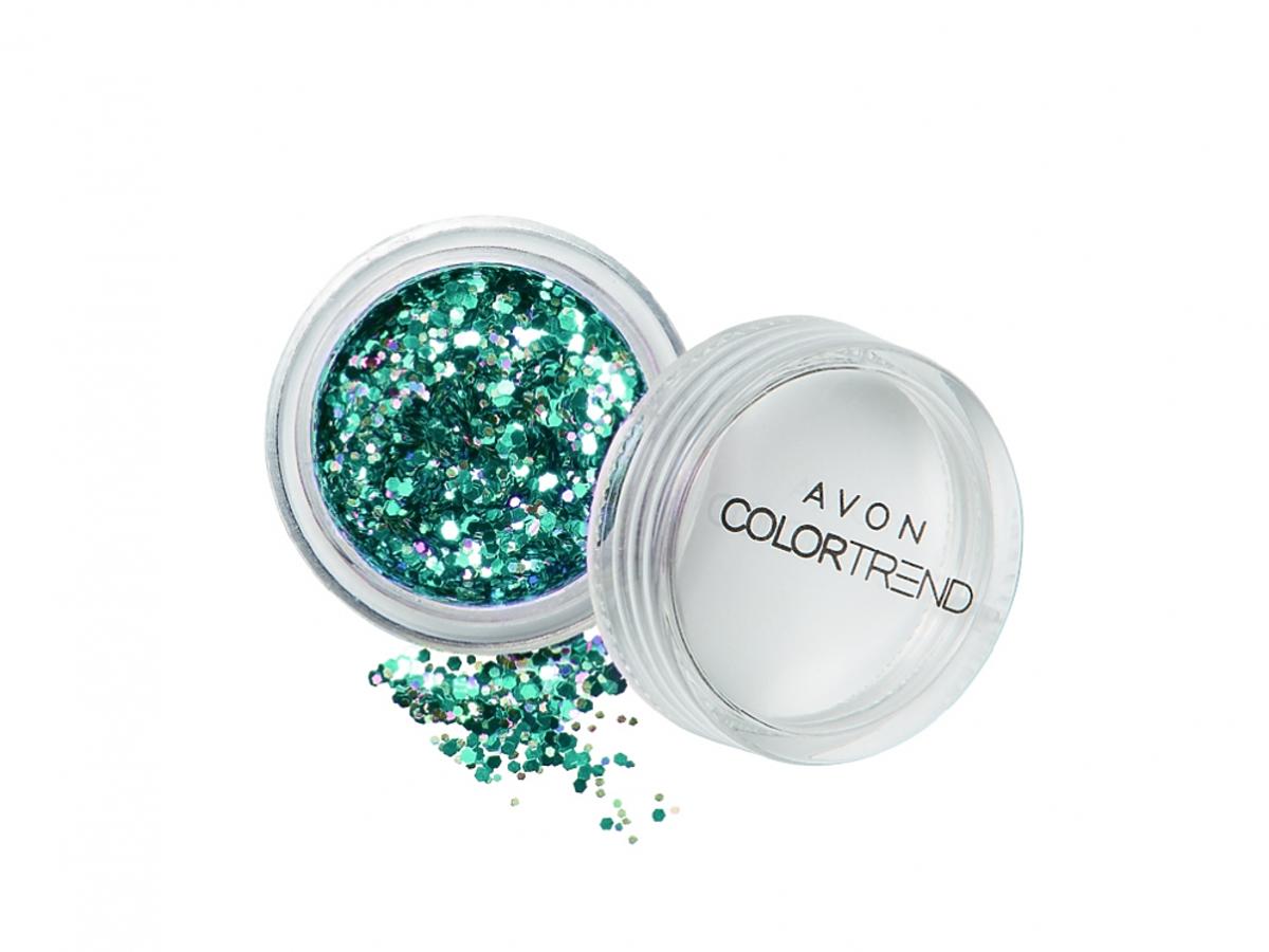 Roziskrzony brokat na paznokcie Turquoise, Avon, 17 zł