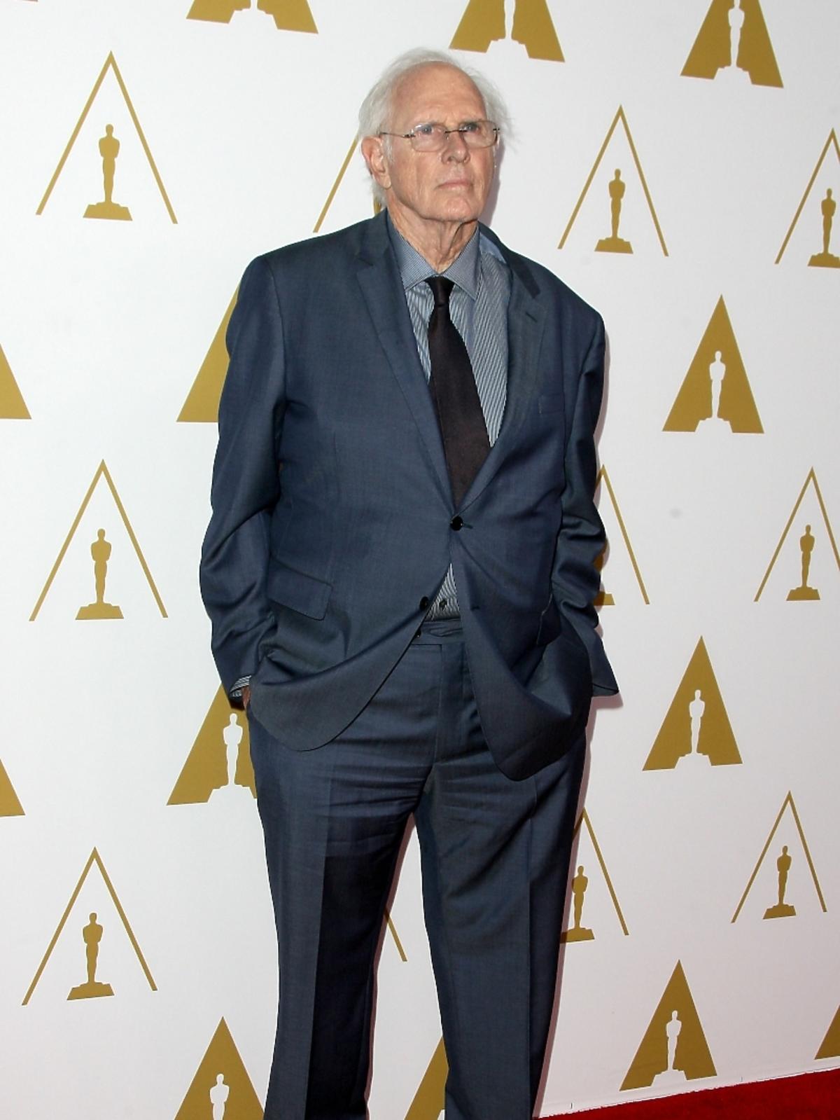 Bruce Dern podczas konferencji prasowej nominacji do Oscarów 2014