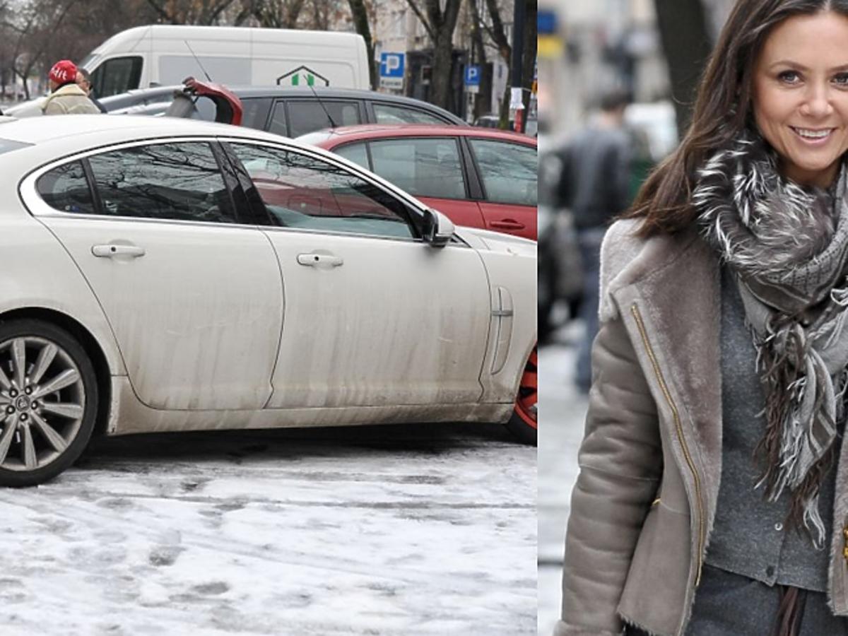 Brudny samochód Kingi Rusin