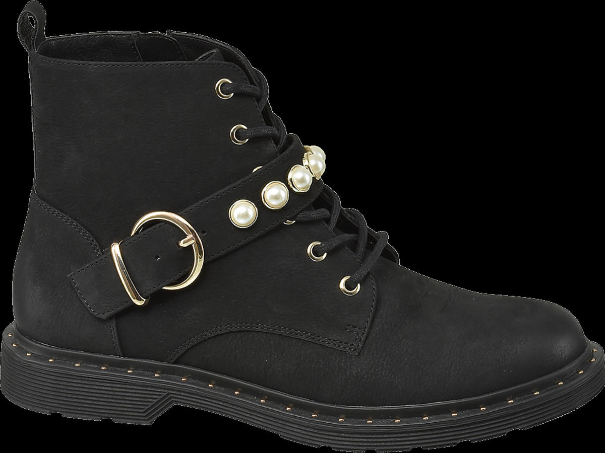 buty Deichmann z perłami