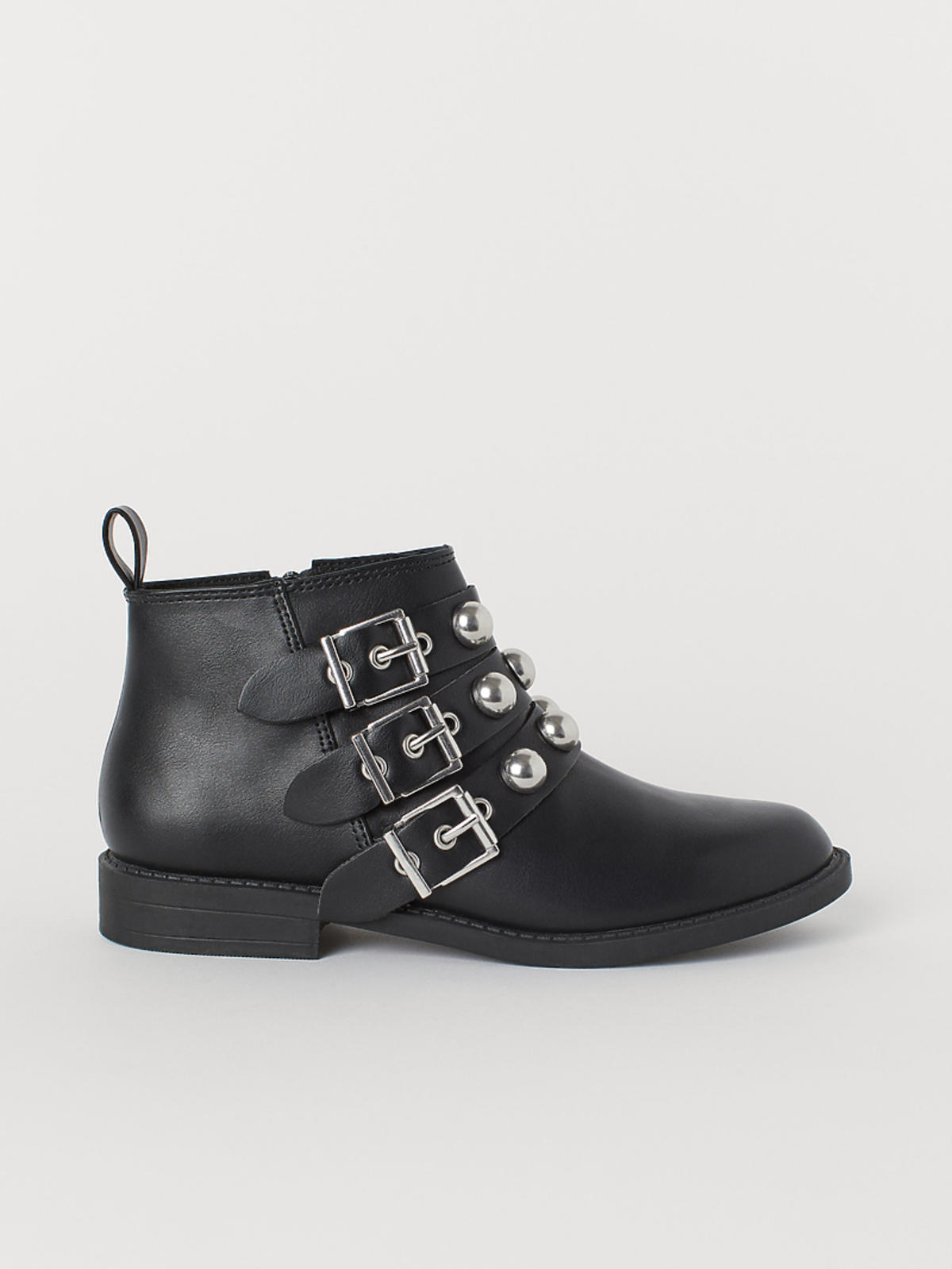 buty rockowe z klamrami H&M