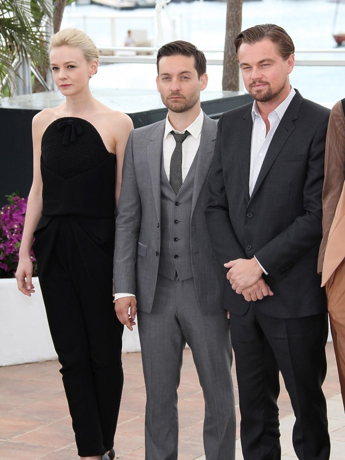 Carey Mulligan, Toby Maguire i Leonardo Di Caprio na premierze 