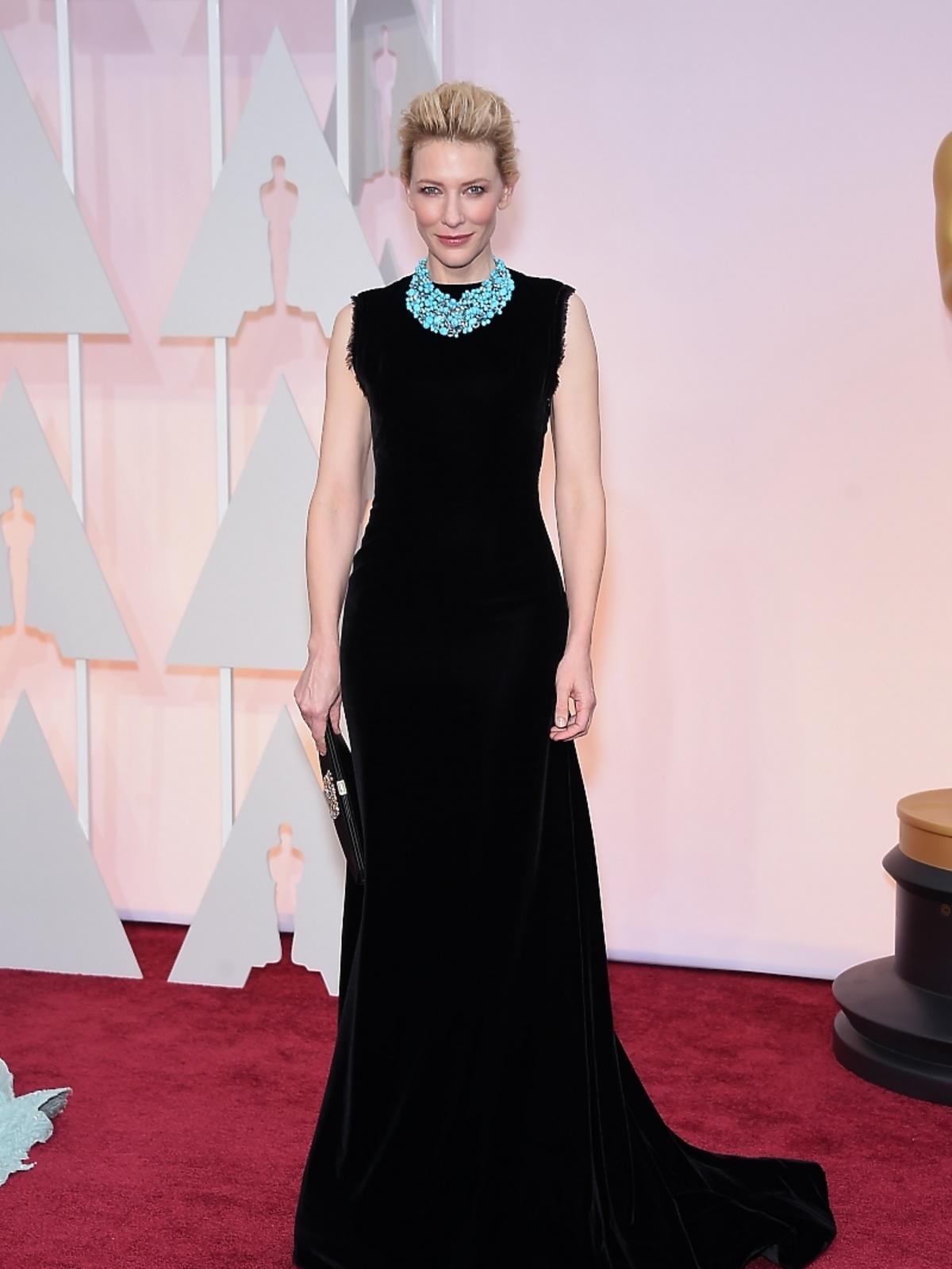 Cate Blanchett na gali rozdania Oscarów 2015