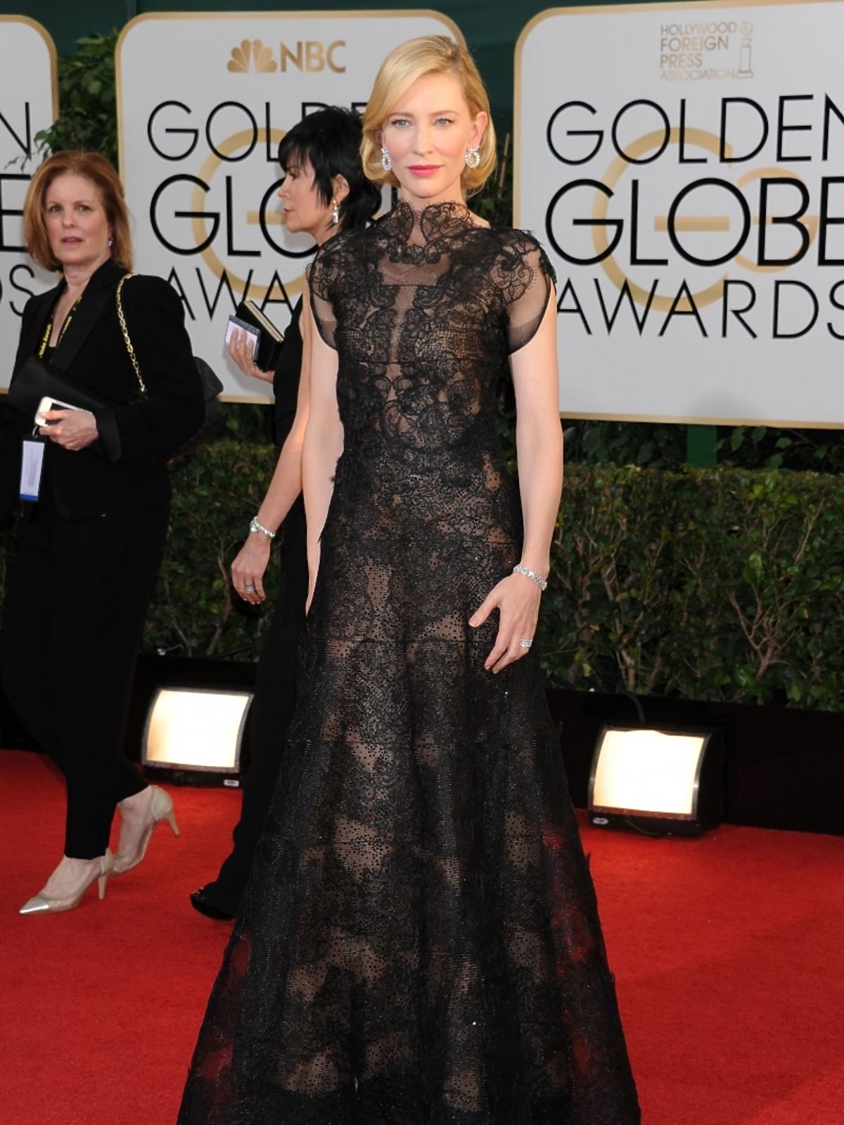 Cate Blanchett na rozdaniu Złotych Globów 2014