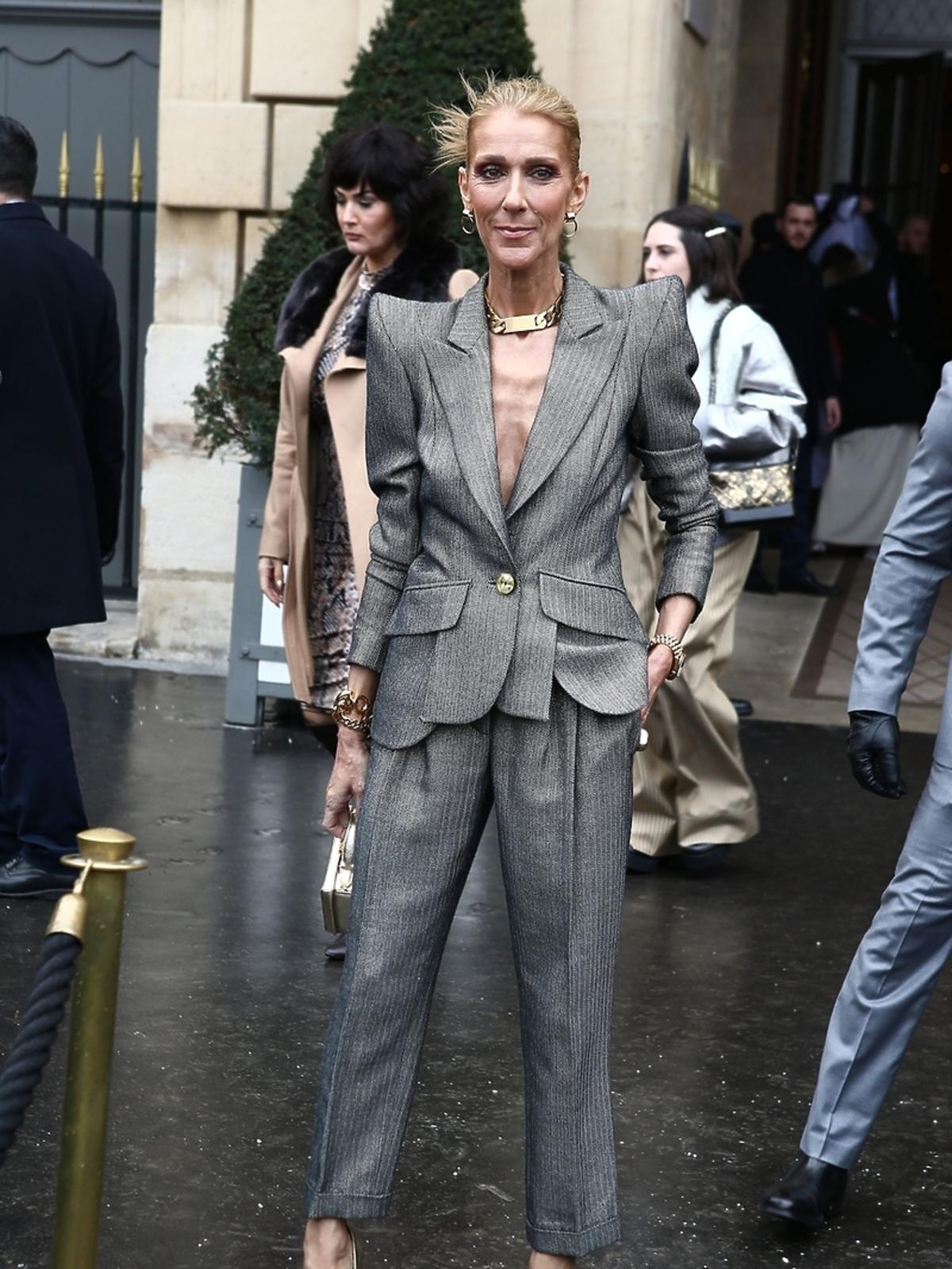 Celine Dion bardzo chuda