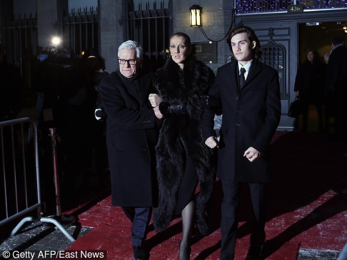Celine Dion pożegnała męża