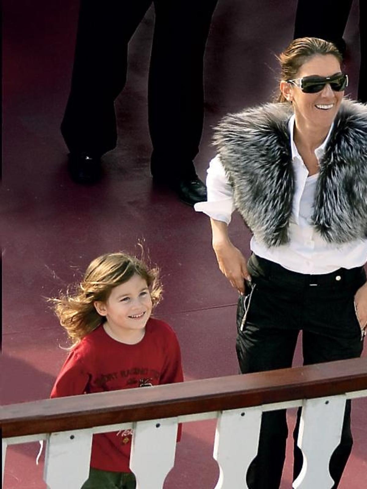 Celine Dion z synem