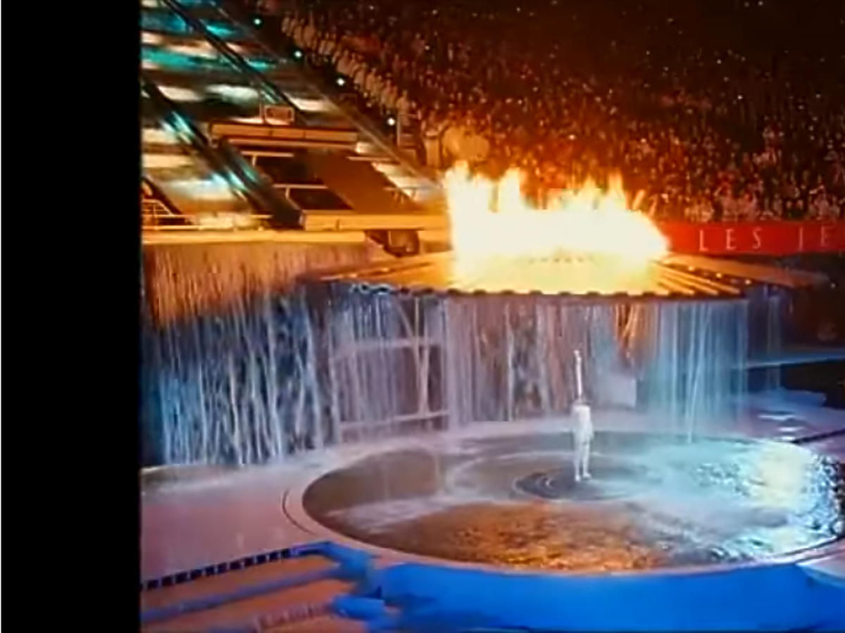 Ceremonia zapalenia znicza olimpijskiego Sydney 2000