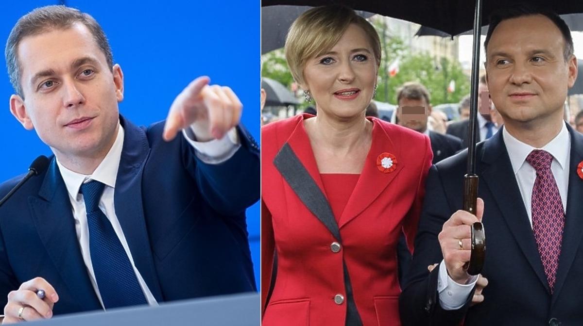 Cezary Tomczyk, Agata Duda, Andrzej Duda