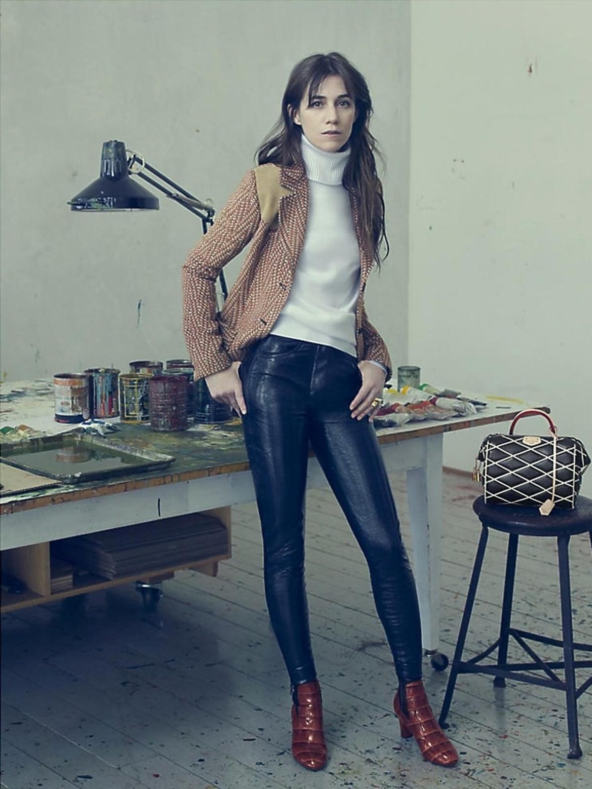Charlotte Gainsbourg w kampanii Louis Vuitton jesień/zima 14, fot. Annie Leibovitz