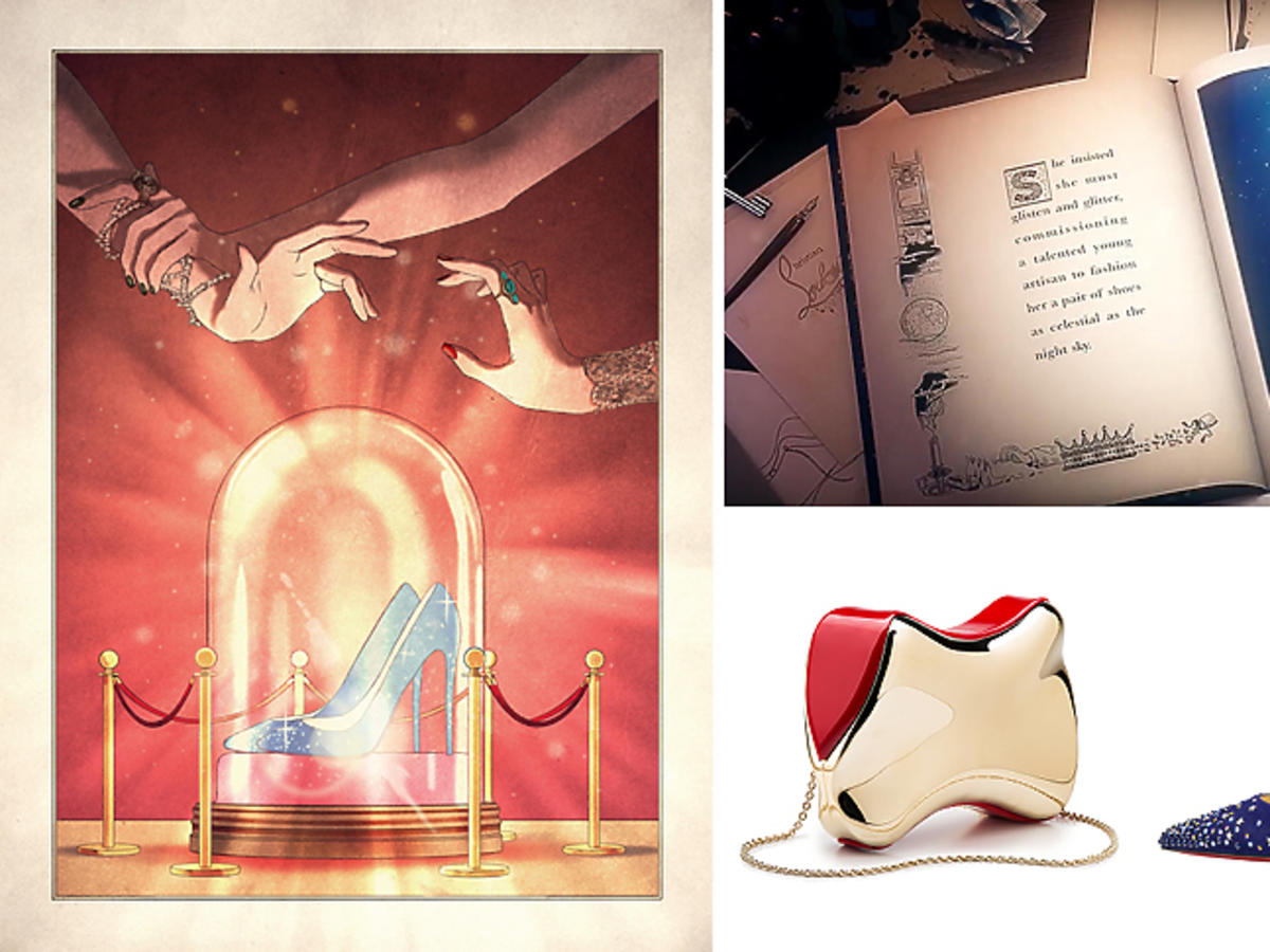 Christian Louboutin - święta 2016 - baśniowa kampania The Tale of the Shoe Maker and the Stolen Stars