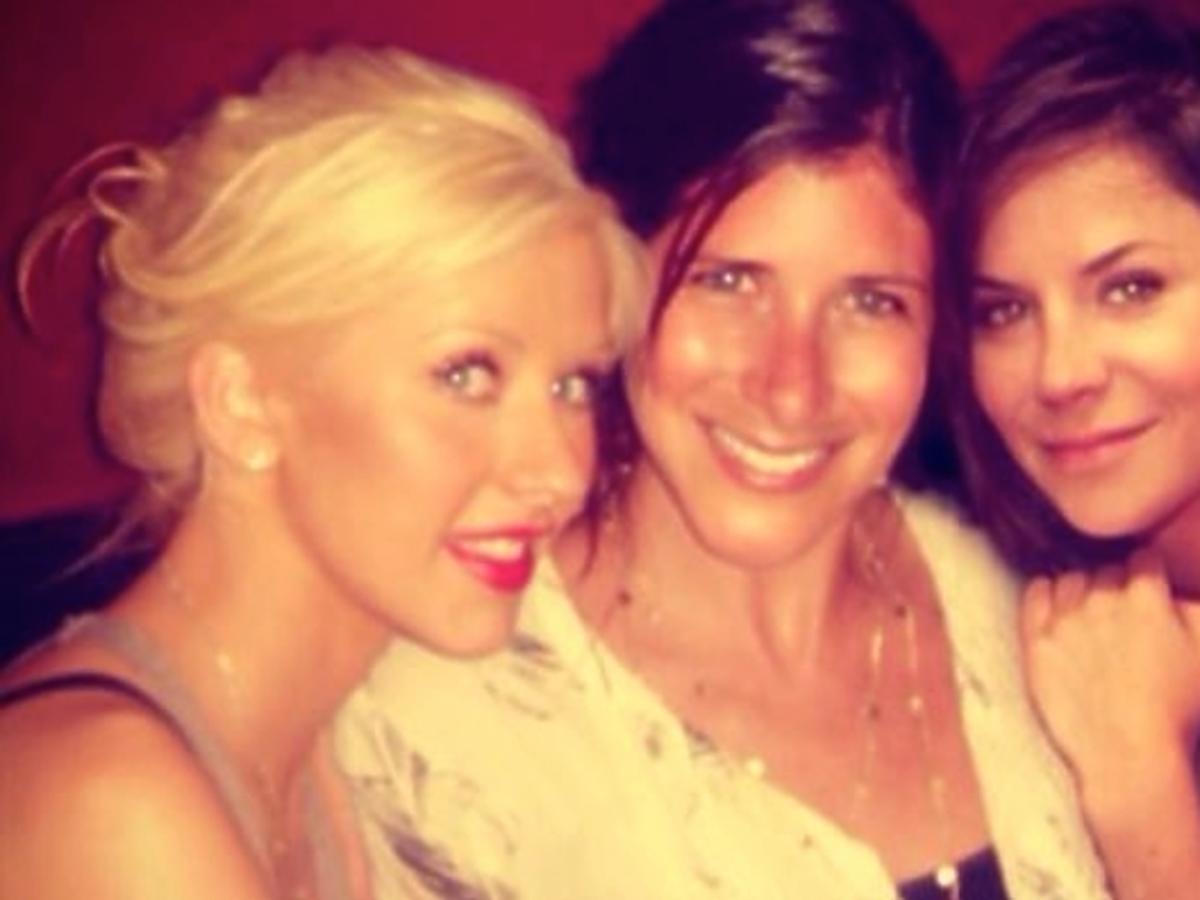 Christina Aguilera na urodzinach u Natalii Lesz