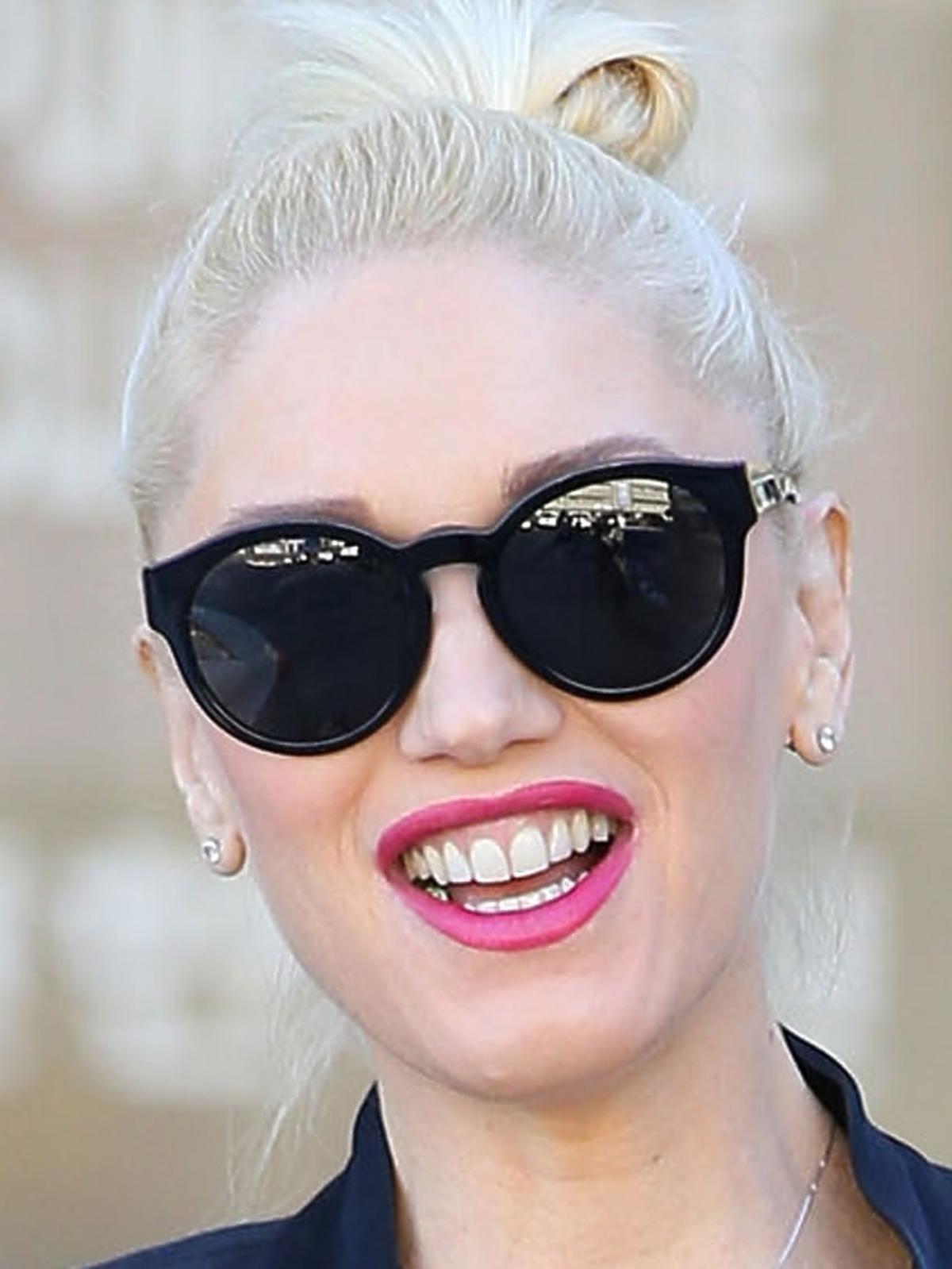 Ciężarna Gwen Stefani wraca z akupunktury w Los Angeles