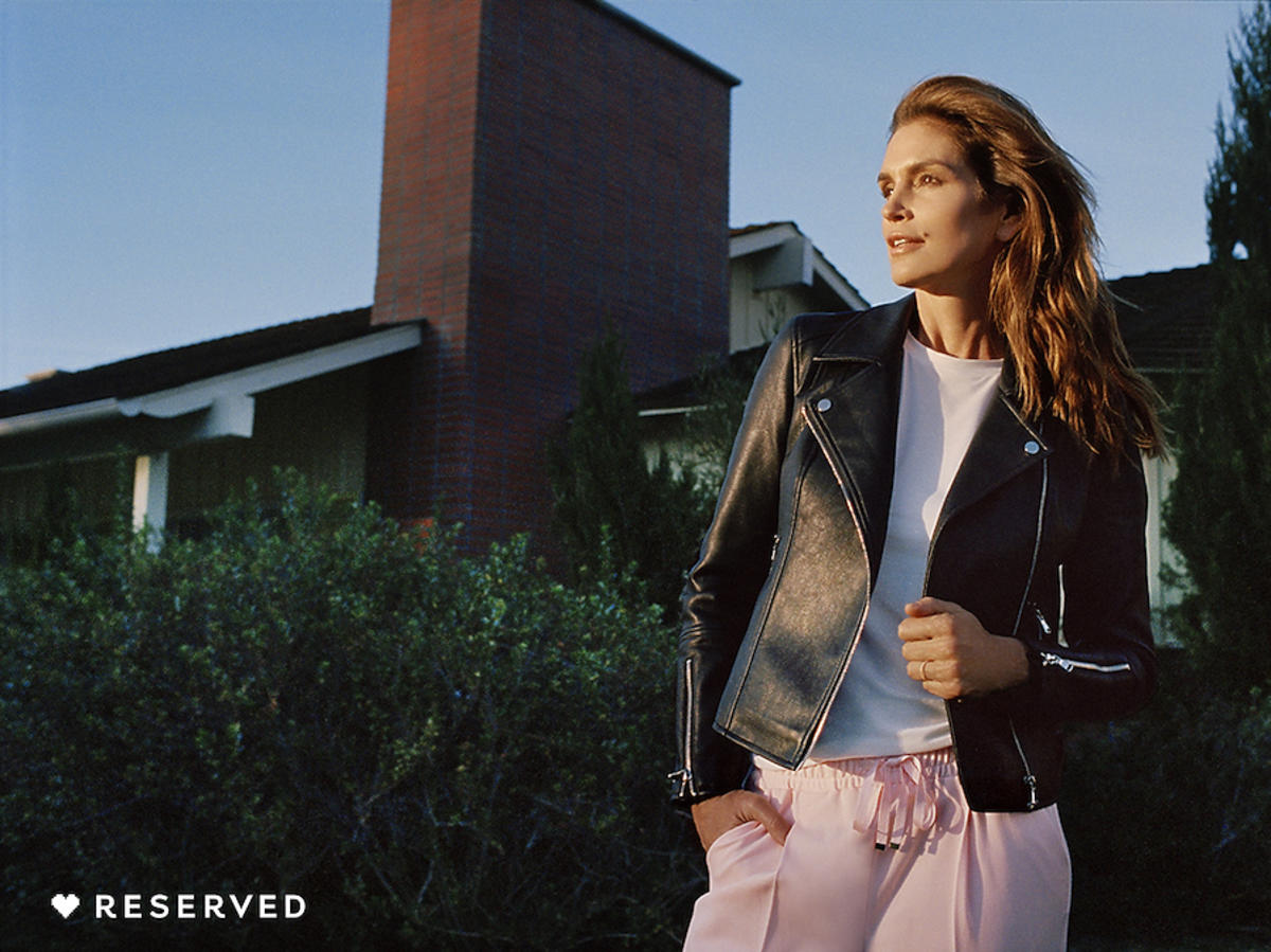 Cindy Crawford w kampanii Reserved