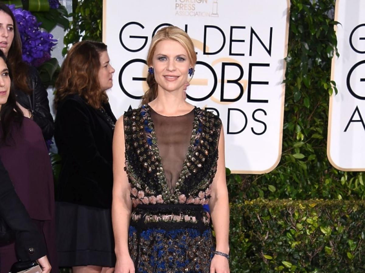 Claire Danes na gali Złote Globy 2015